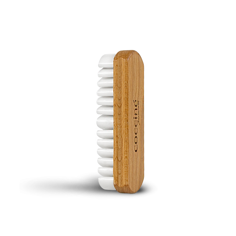 COCCINE Szczotka do nubuku z gumową krepiną 12,5 cm