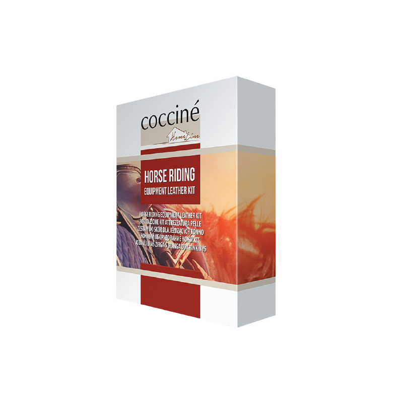 HOME LINE/05 HORSE RIDING EQUIPMENT LEATHER KIT - ZESTAW DO PIELĘGNACJI SKÓR W SPORTACH JEŹDZIECKICH