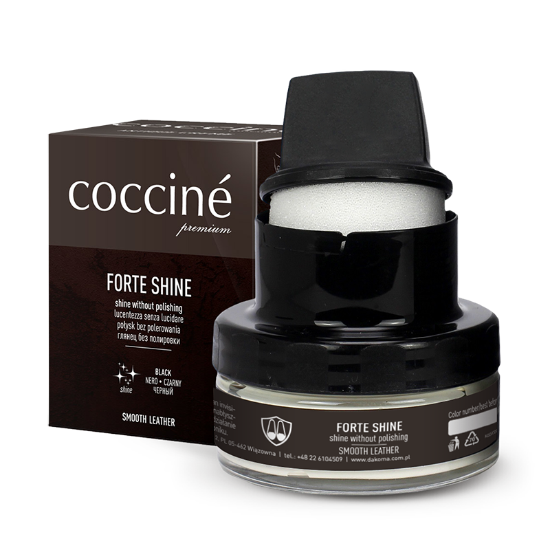 FORTE SHINE (2) BLACK/CZARNY KREM Z ZESTAWEM 50 ml C premium