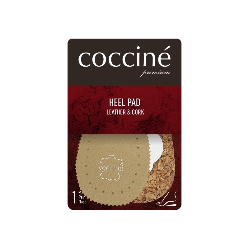 HEEL PAD LEATHER&CORK/PODPIĘTKA KOREK SKÓRA/S(1) C premium