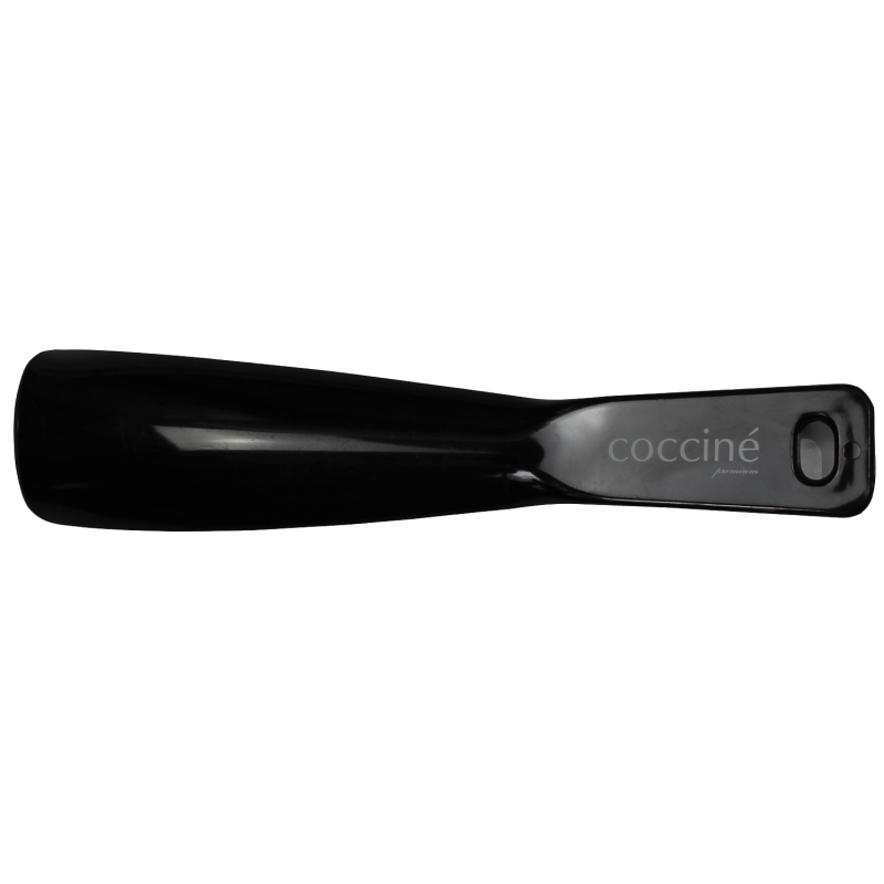 ŁYŻKA DO BUTÓW PLASTIKOWA, 20 cm, (02) czarny /SHOEHORN 20 cm, BLACK, COCCINE premium