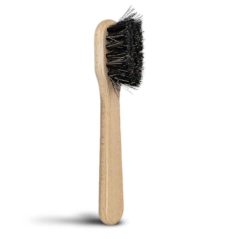 SZCZOTECZKA MAZAK ciemny Z WŁOSIA KOŃSKIEGO COCCINE