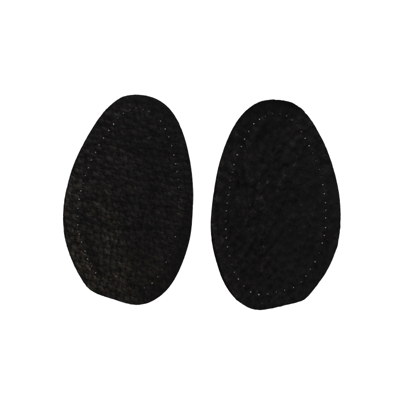 SEMI-INSOLES LEATHER black&LATEX - PÓŁWKŁADKA SKÓRA czarna NA LATEK./L(40-41) C premium