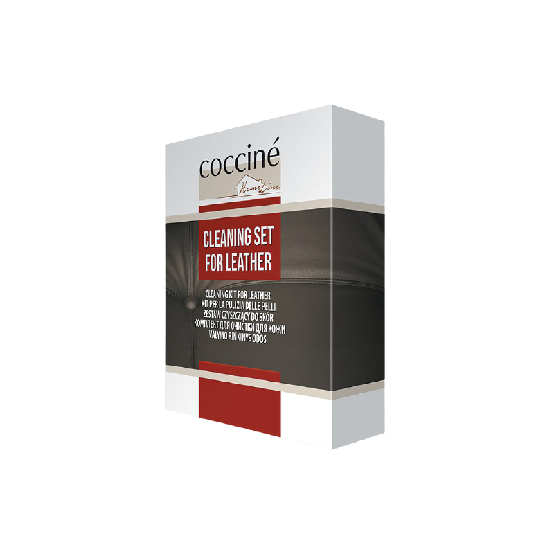 HOME LINE/01 CLEANING SET FOR LEATHER - ZESTAW CZYSZCZĄCO-PIELĘGNACYJNY DO SKÓR
