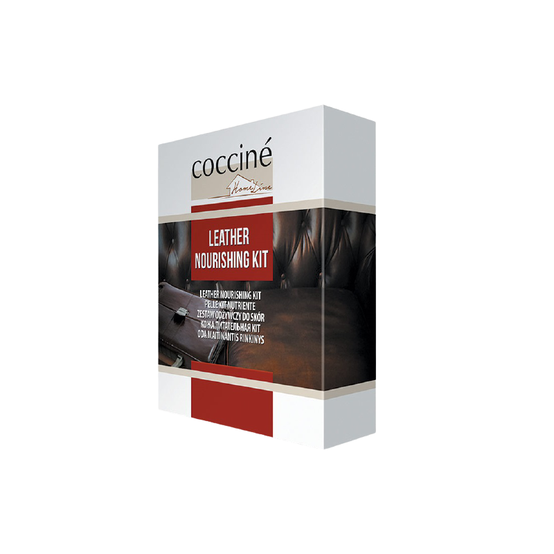 HOME LINE/06 LEATHER NOURISHING KIT - ZESTAW DO KONSERWACJI SKÓR GŁADKICH