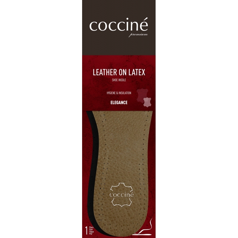 W COCC LEATHER ON LATEX BLACK/CZARNA SKÓRA NA LATEKS/43C premium