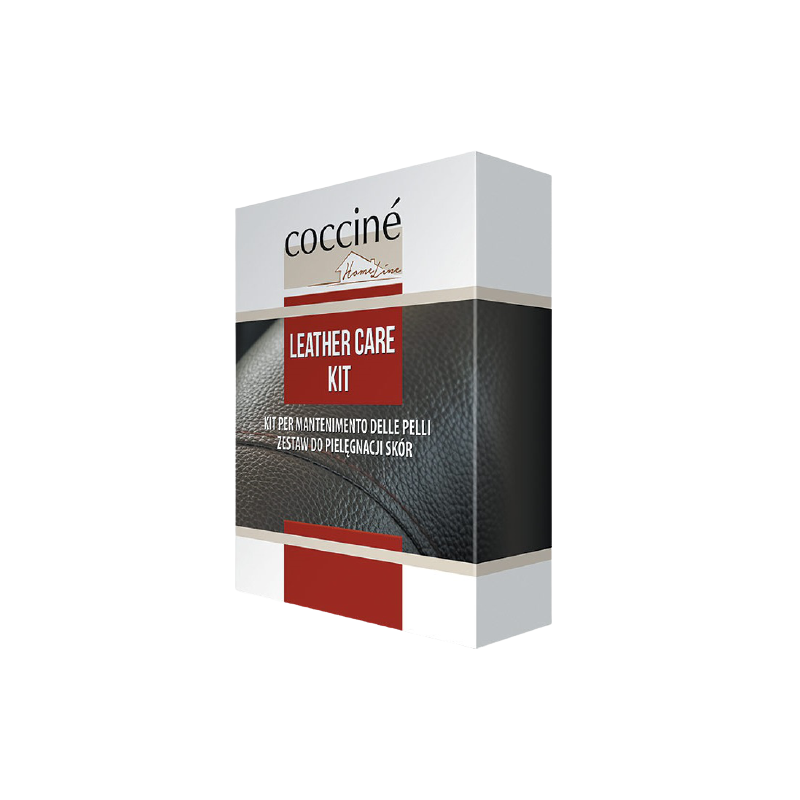 HOME LINE/02 LEATHER CARE KIT - ZESTAW DO PIELĘGNACJI MEBLI I WYROBÓW SKÓRZANYCH