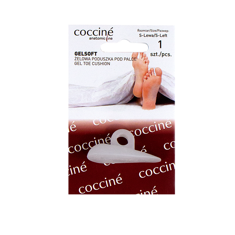 AL GELSOFT VELVET - S prawa - żelowa poduszka pod palce oklejona welurem