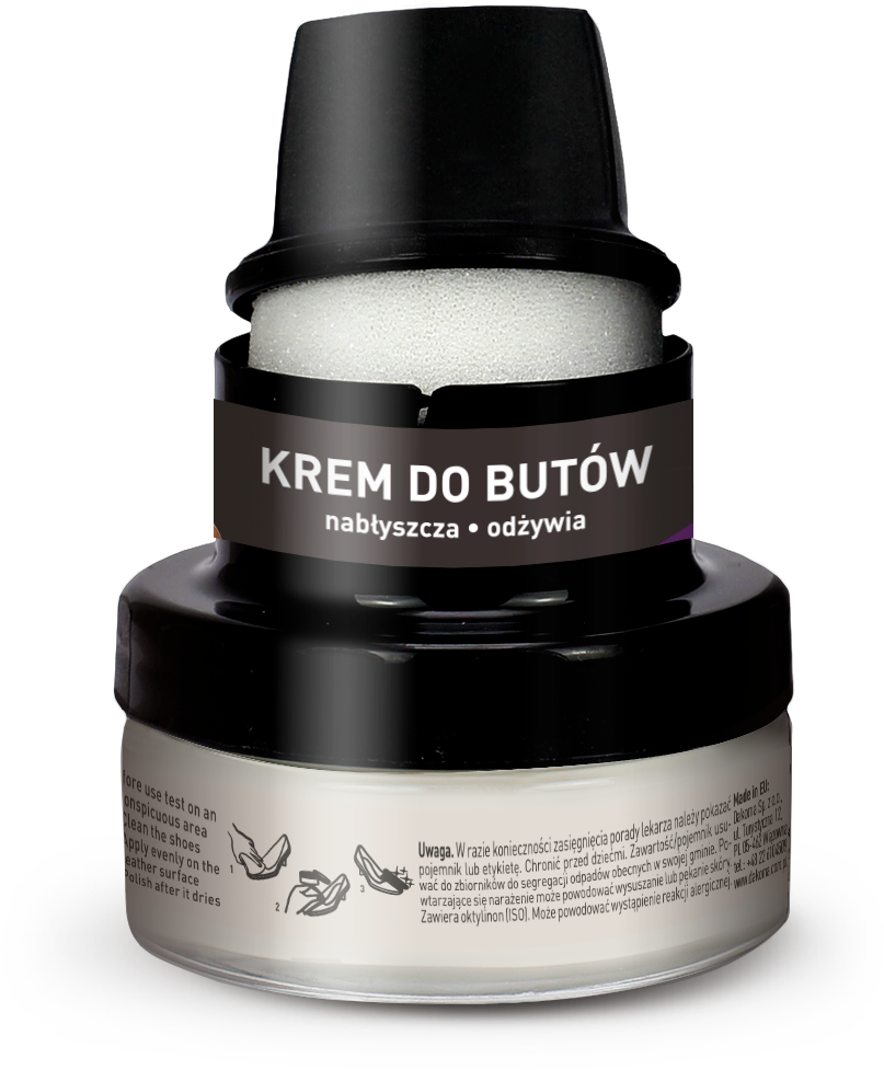 COCCINE basic: KREM Z WOSKIEM DO BUTÓW 45 ml (02) czarny