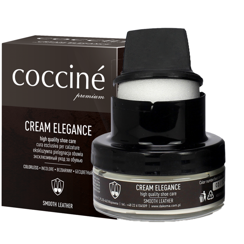 CREAM ELEGANCE (211) DARK GREY/antracyt SZARY KREM 50 ml C premium