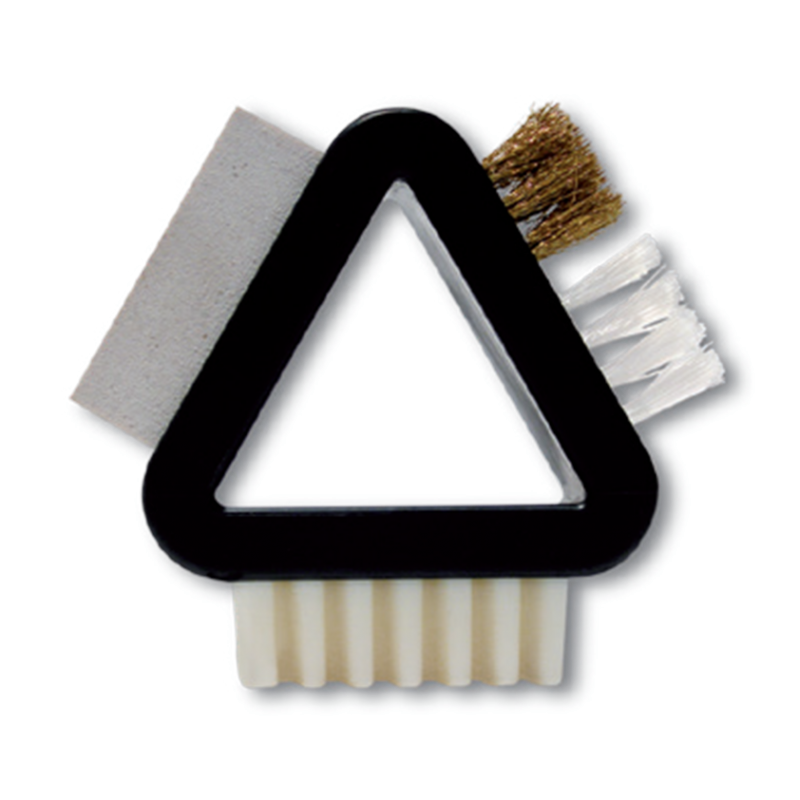 SZCZOTECZKA - TRÓJKĄT DO NUBUKU BEZ LOGO