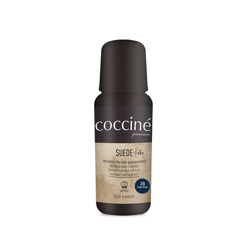 SUEDE (38) NAVY BLUE/GRANATOWE 75 ml C premium